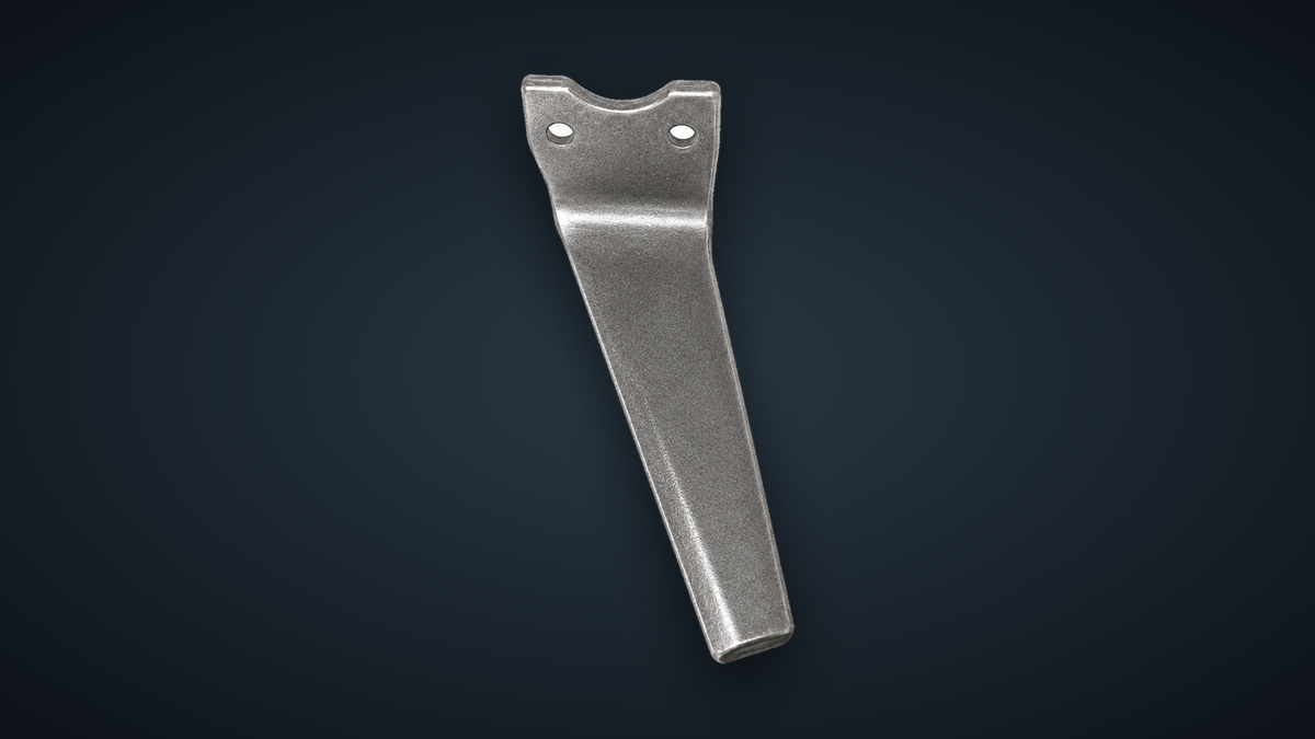 Dente forgiato per erpice